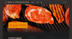 Desktop Screenshot of gndsteakhouse.com