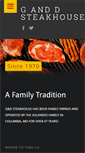 Mobile Screenshot of gndsteakhouse.com
